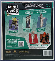 Boromir from Mini Epics - Lord of the Rings manufactured by Weta Workshop [Back]