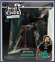 Boromir from Mini Epics - Lord of the Rings manufactured by Weta Workshop [Front]