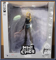 Ciri from Mini Epics - Witcher manufactured by Weta Workshop [Front]