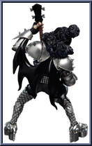 Demon (Gene Simmons) from Mini Epics - KISS manufactured by Weta Workshop [Loose]
