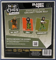 Dr. Zaius from Mini Epics - Planet of the Apes manufactured by Weta Workshop [Back]