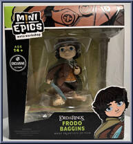 Frodo Baggins from Mini Epics - Lord of the Rings manufactured by Weta Workshop [Front]