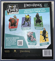 Gandalf the Grey from Mini Epics - Lord of the Rings manufactured by Weta Workshop [Back]