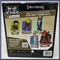 Gandalf the White from Mini Epics - Lord of the Rings manufactured by Weta Workshop [Back]