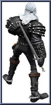 Geralt of Rivia from Mini Epics - Witcher manufactured by Weta Workshop [Loose]