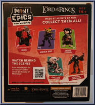 Gimli from Mini Epics - Lord of the Rings manufactured by Weta Workshop [Back]