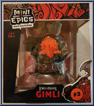 Gimli from Mini Epics - Lord of the Rings manufactured by Weta Workshop [Front]