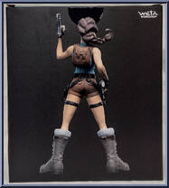 Lara Croft from Mini Epics - Tomb Raider manufactured by Weta Workshop [Back]