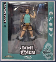 Lara Croft from Mini Epics - Tomb Raider manufactured by Weta Workshop [Front]