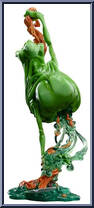 Slimer from Mini Epics - Ghostbusters manufactured by Weta Workshop [Loose]