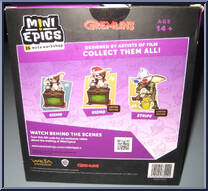 Stripe (Chainsaw) from Mini Epics - Gremlins manufactured by Weta Workshop [Back]