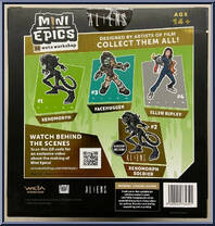Xenomorph Warrior from Mini Epics - Alien manufactured by Weta Workshop [Back]