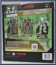 Yautja from Mini Epics - Predator manufactured by Weta Workshop [Back]