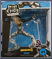 Zero from Mini Epics - Borderlands 3 manufactured by Weta Workshop [Front]