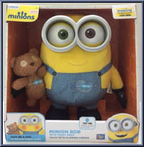 Minion Bob with Teddy Bear (Plush) from Minions - Basic Series manufactured by Thinkway Toys [Front]