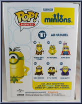 Au Naturel from Minions - Pop! Vinyl Figures manufactured by Funko [Back]