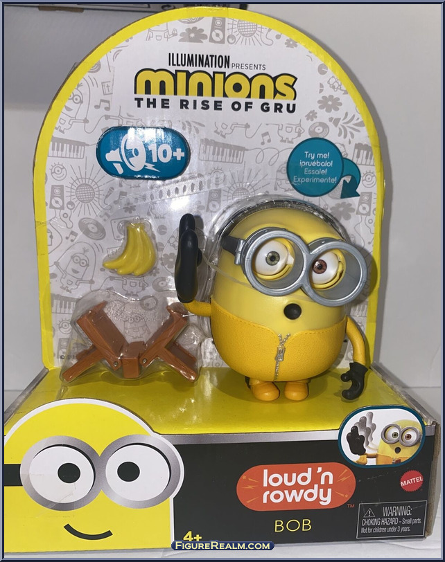 Bob - Minions - Rise of Gru - Loud 'n Rowdy - Mattel Action Figure