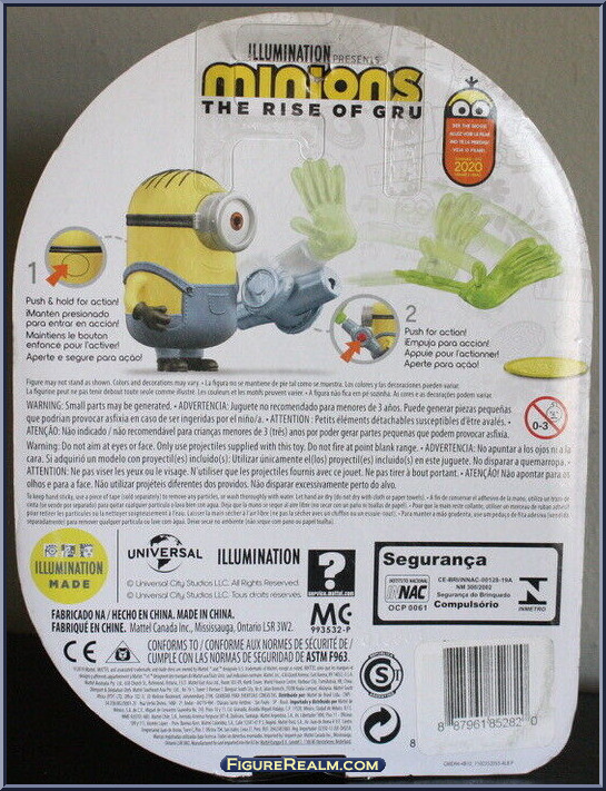 Stuart (Sticky Hand) - Minions - Rise of Gru - Basic Series - Mattel ...