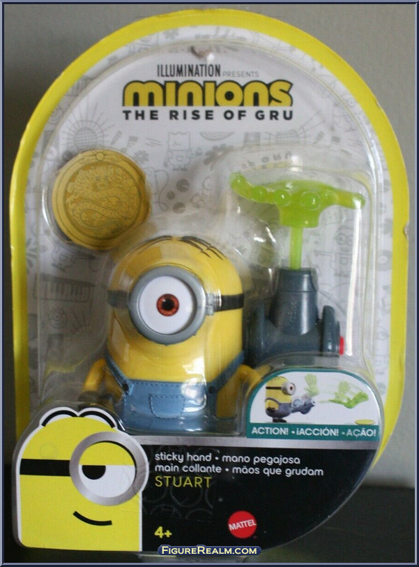 Stuart (Sticky Hand) - Minions - Rise of Gru - Basic Series - Mattel ...