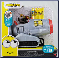 Minion Missile Fire from Minions - Rise of Gru - Role Play manufactured by Mattel [Front]
