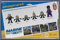 Minions 6-Pack from Minions - Rise of Gru - Imaginext manufactured by Fisher-Price [Back]