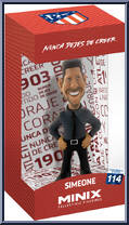Diego Simeone (Madrid) from Minix - Football manufactured by Minix [Front]