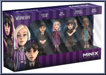 Wednesday Addams / Enid Sinclair / Wednesday at the Raven / Bianca Barclay from Minix - Wednesday manufactured by Minix [Front]