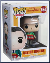 Mister Rogers (Green Sweater / Trolley) from Mister Rogers' Neighborhood - Pop! Vinyl Figures manufactured by Funko [Front]