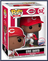 Eric Davis (Reds / White) from MLB - Pop! Vinyl Figures manufactured by Funko [Front]
