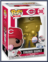 Eugenio Suarez (Reds / Gold) from MLB - Pop! Vinyl Figures manufactured by Funko [Front]
