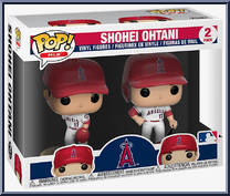 Shohei Ohtani 2-Pack (Angels / White) from MLB - Pop! Sets manufactured by Funko [Front]