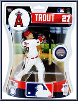Mike Trout (Angels) from MLB - 2017 Series manufactured by Imports Dragon [Front]