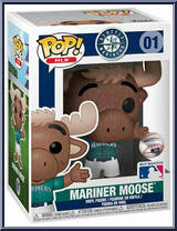 Mariner Moose (Mariners / Green) from MLB Mascots - Pop! Vinyl Figures manufactured by Funko [Front]