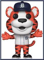 Paws (Tigers) from MLB Mascots - Pop! Vinyl Figures manufactured by Funko [Loose]
