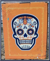Sugar Skull (Los Astros) (Houston Astros) from MLB - Stadium Giveaways - Bobbleheads manufactured by Unknown [Back]