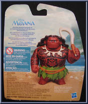 Maui The Demigod from Moana - Basic Series manufactured by Hasbro [Back]