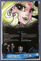 Batsy Claro from Monster High - Brand-Boo Students manufactured by Mattel [Back]