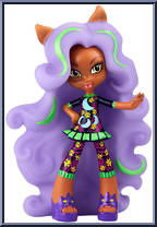 Clawdeen Wolf (Purple Hair) from Monster High - Vinyl manufactured by Mattel [Loose]