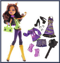 Clawdeen Wolf from Monster High - I Heart Fashion manufactured by Mattel [Loose]