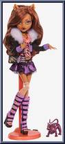 Clawdeen Wolf from Monster High - Boo-riginal Creeproduction manufactured by Mattel [Loose]
