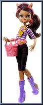 Clawdeen Wolf (Shriek Mates) from Monster High - Shriekwrecked manufactured by Mattel [Loose]