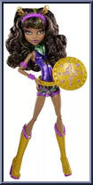 Clawdeen Wolf as Wonder Wolf Action Figure