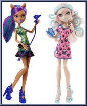Viperine Gorgon / Clawdeen Wolf Action Figure
