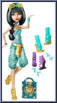Cleo de Nile from Monster High - I Heart Shoes manufactured by Mattel [Loose]