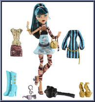 Cleo de Nile from Monster High - I Heart Fashion manufactured by Mattel [Loose]