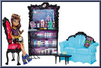 Coffin Bean (Clawdeen Wolf) from Monster High - Playsets manufactured by Mattel [Loose]