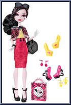 Draculaura from Monster High - I Heart Shoes manufactured by Mattel [Loose]