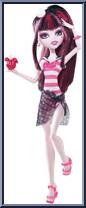 Draculaura from Monster High - Skull Shores manufactured by Mattel [Loose]