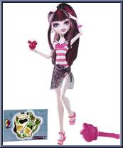Draculaura from Monster High - Skull Shores manufactured by Mattel [Loose]