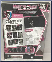 Draculaura from Monster High - Picture Day manufactured by Mattel [Back]